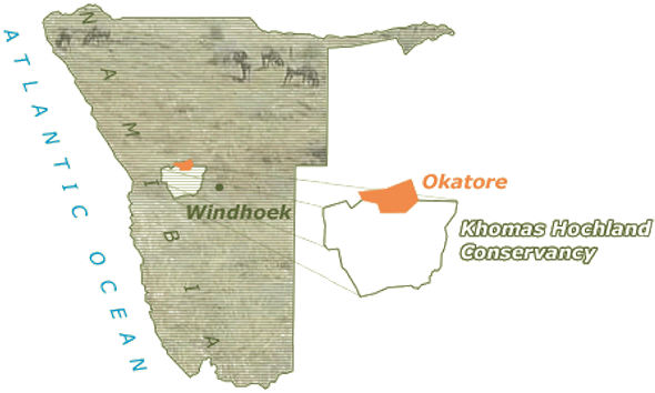 Map of Okatore